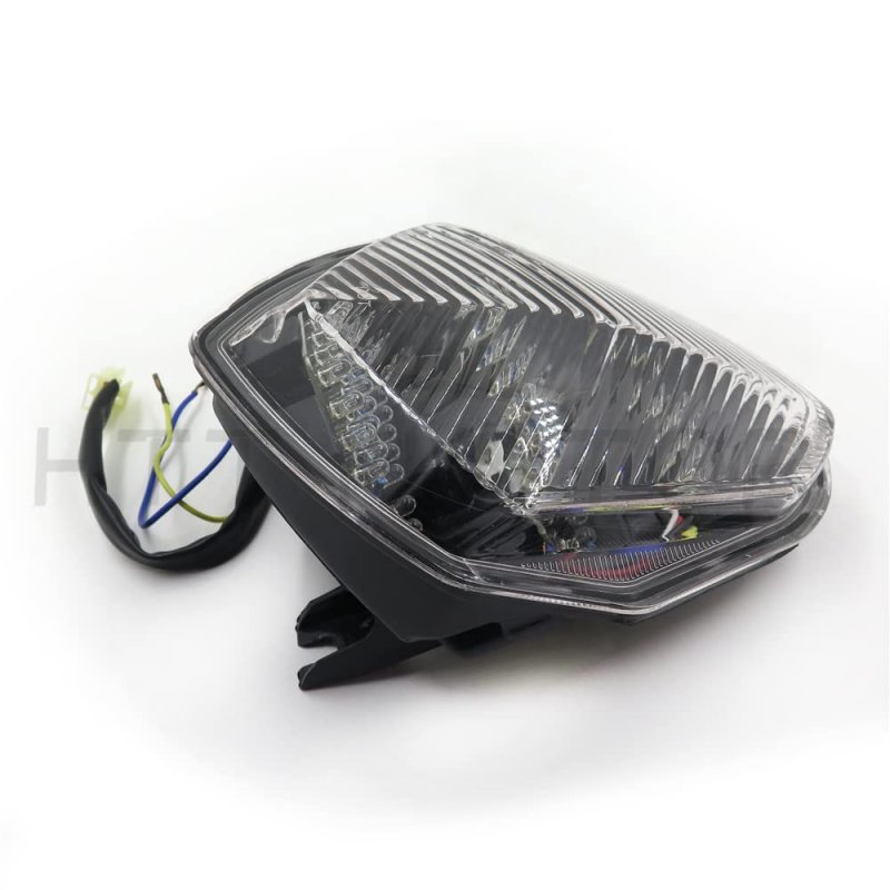 Tail Brake Light Turn Signals For Suzuki Gsxr1000 2003 2004 Clear Integrated Rear Assembly Waterproof Abs Plastic Mt033-cl
