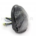 Httmt Mt033- Tail Brake Light Turn Signals Compatible With Suzuk Gsx-r Gsxr1000 2003 2004 Clear