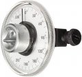 Qiilu Angle Meter 1 2 Drive Gauge Angle Wrench 360a 2in Rotation Checker Tester Measuring Tool Universal For Car