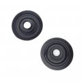 Pack Of 2 Headlight Dust Cover 80mm Rubber Seal With 20mm Hole Waterproof And Dustproof Cap For Hid Led Kit 