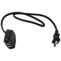 Deep Fryer Magnetic Power Cord For Presto 09982 And 85691 Electric Replacement Cable Black 3 28 Ft 