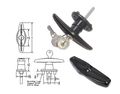 Truck Cap Locking T-handle With Dust Cover Counter Clockwise 