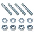 4-pack Carburetor Stud Kit 2in Mounting Metal Carb Spacer For 5 16in Threads Intake Manifold 