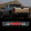 X Type Led Third Brake Light For Chevy Silverado Gmc Sierra 2007 2014 Smoky Lens Chrome Housing 3rd Bar Cargo With Amber