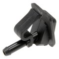 Windshield Washer Nozzle For Jeep Tj 21 2002 2003 2004 2005 2006 Black Plastic Snap On 0 22 In Hose Port 0 92 Mounting Hole 