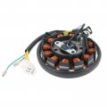 Glixal Atmt1-155-12 Gy6 125cc 150cc 180cc 200cc 12 Coils Magneto Stator For Chinese Scooter Moped Atv Go Kart Quads 152qmi 