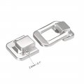 Uxcell Toggle Catch Lock 38mm Retro Decorative Silver Tone Hasp W Screws For Suitcase Chest Trunk Latch Clasp Pack Of 10
