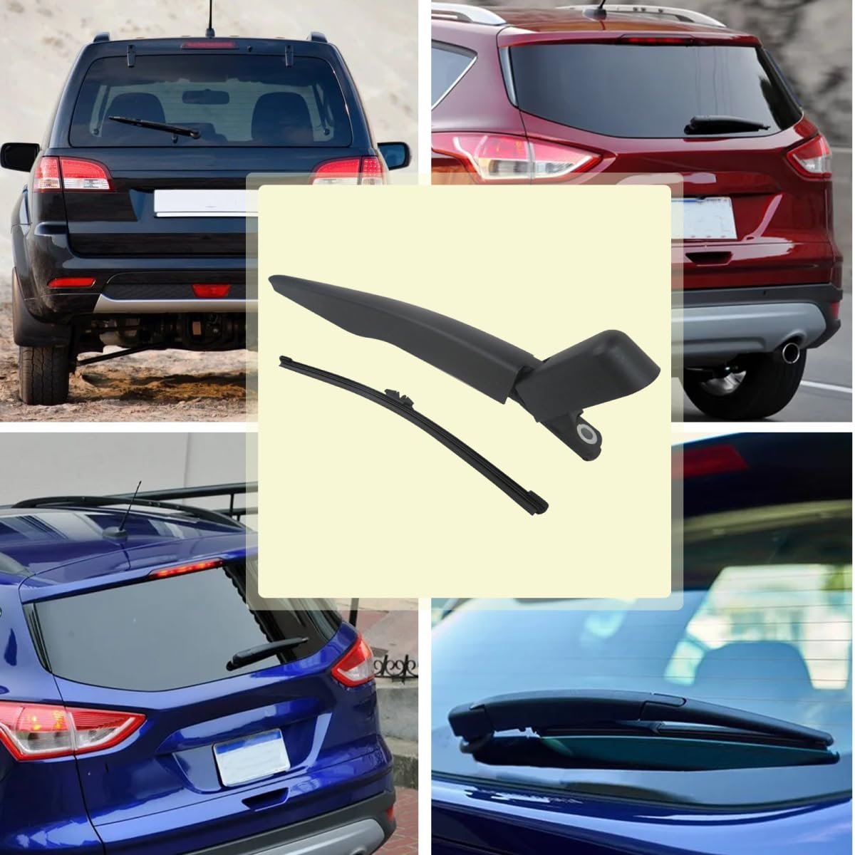 Bb5z17526c Bb5z17528f Rear Wiper Arm Blade-providing A Clear View For 2016 Ford Explorer Xlt Sport Utility 4-door 2 3l 2300cc
