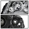 Acanii For 2011-2017 Dodge Grand Caravan 08-16 Chrysler Town Country Headlight Headlamp Assembly Left Driver Side