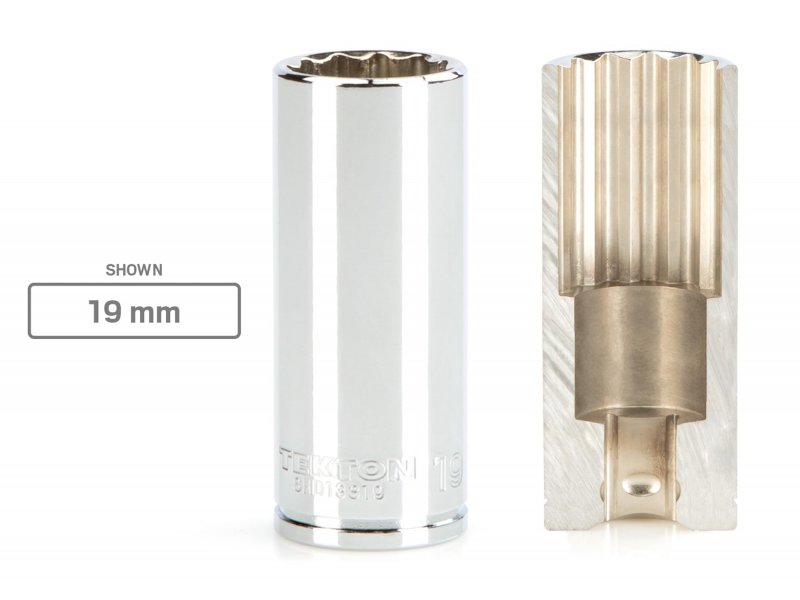 Tekton 3 8 Inch Drive X 13 Mm Deep 12-point Socket Shd13313