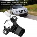 Position Sensor Qiilu Accelerator Pedal Assy For Nissan 350z Sunny X-trail 18919-vk500 Black