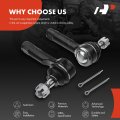 A-premium 2 X Front Outer Tie Rod Ends Compatible With Mazda 626 1993-2002 Mx-6 1993-1997 Mpv 2000-2006 Protege 1999-2003