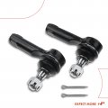 A-premium 2 X Front Outer Tie Rod Ends Compatible With Mazda 626 1993-2002 Mx-6 1993-1997 Mpv 2000-2006 Protege 1999-2003