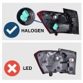G-plus Tail Light Right Passenger Side W Bulbs Compatible With Chevy Equinox 2018-2020 4-door Sport Utility Gm2805132 19418087