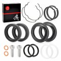 Front Fork Dust Oil Seals Rebuild Kit 39mm For Sportster 883 1200 Xl883 Xl1200 1990-2013 Fxd Dyna 1991-2005