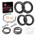 Front Fork Dust Oil Seals Rebuild Kit 39mm For Sportster 883 1200 Xl883 Xl1200 1990-2013 Fxd Dyna 1991-2005