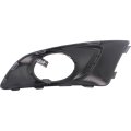 Fog Light Bezel For Chevy Sonic 2012 2013 2014 2015 2016 Passenger Side Front Bumper Insert Black Plastic Lt Ltz Model Fits