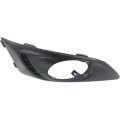 Fog Light Bezel For Chevy Sonic 2012 2013 2014 2015 2016 Passenger Side Front Bumper Insert Black Plastic Lt Ltz Model Fits