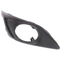 Fog Light Bezel For Chevy Sonic 2012 2013 2014 2015 2016 Passenger Side Front Bumper Insert Black Plastic Lt Ltz Model Fits