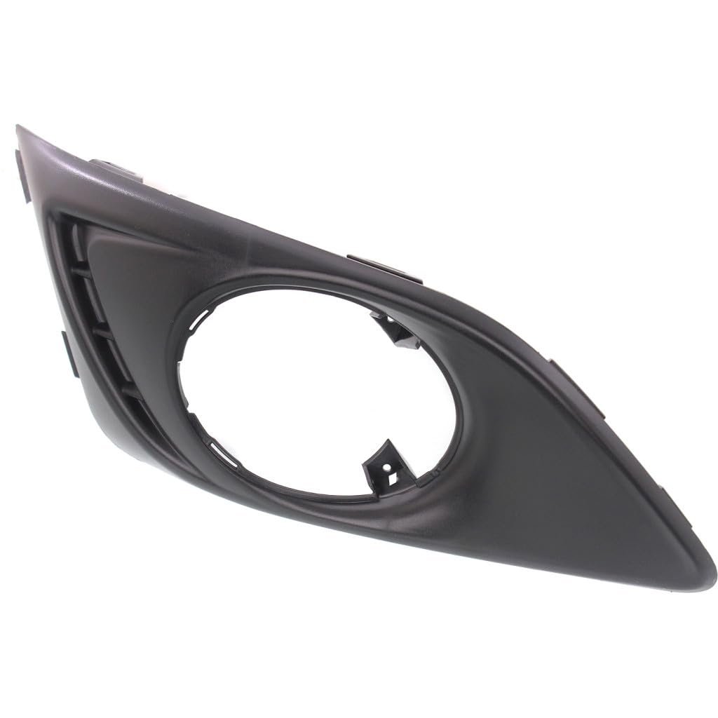 Fog Light Bezel For Chevy Sonic 2012 2013 2014 2015 2016 Passenger Side Front Bumper Insert Black Plastic Lt Ltz Model Fits