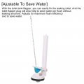 Uxcell Toilet Flush Valves 300mm 11 81 Length Split Push Button Bottom Inlet Fill Valve With Flapper And Chain Replacement