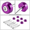 Compatible With Civic Ej Eg Integra Db Dc Type-2 Rear Lower Control Arm Suspension Bar Silver Washer Kit Purple