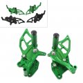 Fsfy Motorcycle Adjustable Rearsets Footrests Foot Pegs Pedals Cnc Aluminum For Kawasaki Ninja 300r Ex300 2013 2014 2015 2016