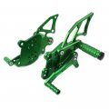 Fsfy Motorcycle Adjustable Rearsets Footrests Foot Pegs Pedals Cnc Aluminum For Kawasaki Ninja 300r Ex300 2013 2014 2015 2016