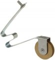 Sliding Screen Door Spring Tension Roller 1 In Steel Bb Wheel With Locator Pin 2 Pack B644 