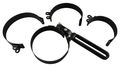 Cal-van Tools 967 4-in-1 Swivel Oil Filter Wrench Black 