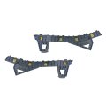Rear Upper Bumper Cover Support Pair For Kia Forte 2019 2020 2021 2022 Driver And Passenger Side Capa Certified Ki1142124c 