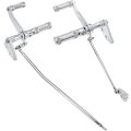 Kemimoto Forward Control Complete Kits Pegs Levers Linkage Compatiable With 2006-2014 2015 2016 2017 Dyna Silver