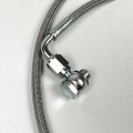 Em1 Clutch Master Cylinder And Slave Upgrade Kit For 2006 2011 Civic Si Stainless Steel Line Fittings Silver 