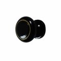 Cabinet Knob Black Solid Brass Enamel Renovator S Supply 