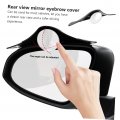 Supvox 1 Pair Car Mirror Visor Rain Eyebrow Cover For Rear View Sun Shade Eyebrow Side Covers Small Round Silica Gel Rearview