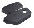 Charcoal Black Shockproof Tpu Key Fob Cover Trim For Latest 2023-2025 Bmw 7 Series I5 I7 Ix X1 X2 X3 X5 X6 X7 Xm 530i 540i 760i 