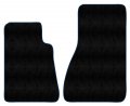 Navy Blue Edge Custom Fit Front Carpet Floor Mats Black For Mercedes-benz 230sl 1967 1966 1965 1964 1963 