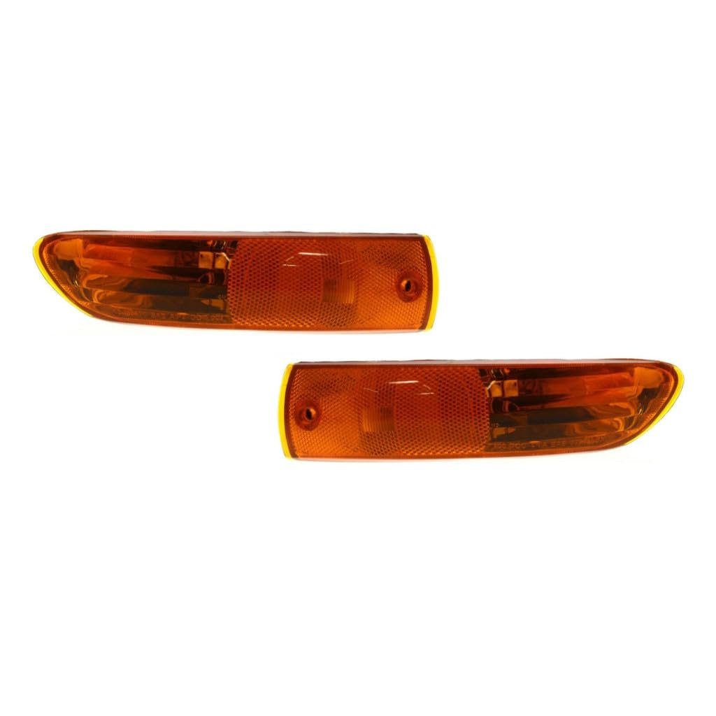 Parking Signal Light Assembly For Mitsubishi Eclipse 2002 2003 2004 2005 Driver And Passenger Side Pair Replacement Mi2520117