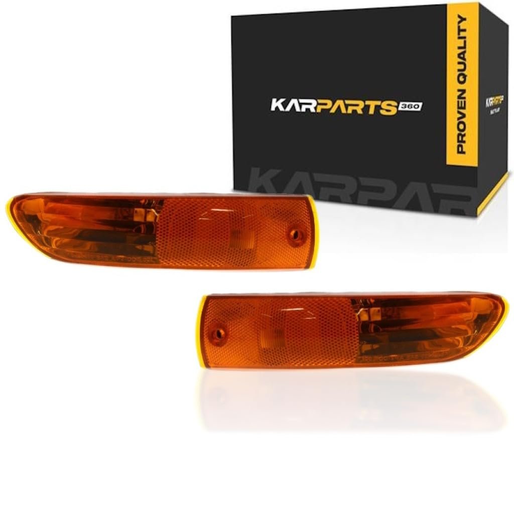 Parking Signal Light Assembly For Mitsubishi Eclipse 2002 2003 2004 2005 Driver And Passenger Side Pair Replacement Mi2520117