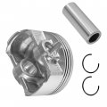 Caltric Front Rear Cylinder Piston Ring Compatible With Kawasaki 13001-0741 13001-0718 13001-0722