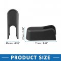 A Absopro Rear Windshield Wiper Arm Nut A0009982921 Blade Cover Cap For Mercedes-benz Gl450 2007-2012 Plastic