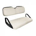 A A White Front Seat Cover Set For Ezgo Txt 1995-2013 Golf Cart 71602-g01 71753-g01 Complete