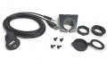 Mobilistics Usb 3 5 Mm Panel Or Underdash Mount Extension Kit Weatherproof Lid 