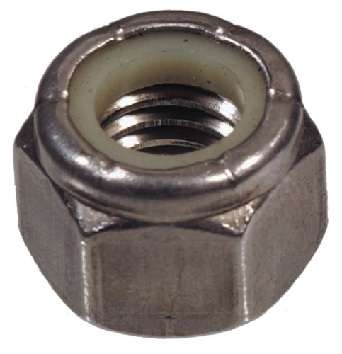 1 2 In 20 Stainless Steel Stop Nut With Nylon Insert 3 Pack Model 4359