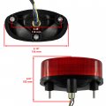 Caltric Rear Brake Taillight Compatible With Yamaha Yfz450 2004-2005 5lp-84700-11-00 5lp-84700-10-00