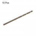 Uxcell 10pcs 2 2mm Dia Split Point High-speed Steel Cobalt Metric Twist Drill Bit