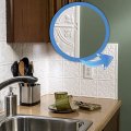 Fasa De 47 In Decorative Vinyl J Trim Gloss White 5 Pack