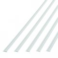 Fasa De 47 In Decorative Vinyl J Trim Gloss White 5 Pack 
