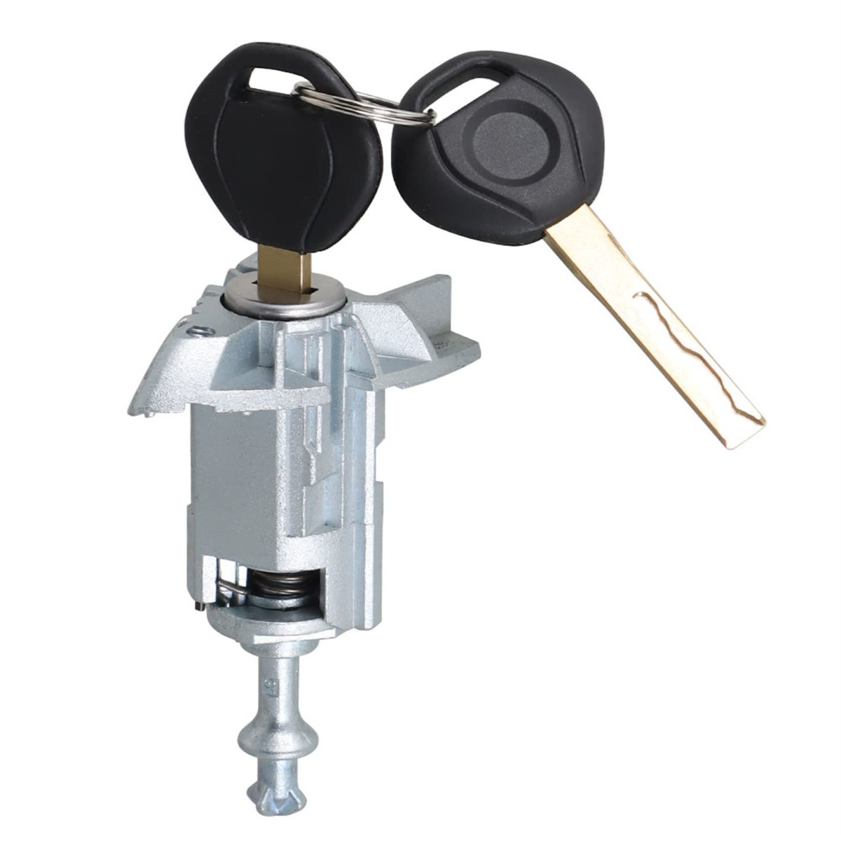 Door Lock Cylinder Barrel Assembly With 2 Keys For X5 E53 2000 To 2006 Driver Side Front Left Replacement Part Number