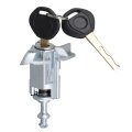 Door Lock Cylinder Barrel Assembly With 2 Keys For X5 E53 2000 To 2006 Driver Side Front Left Replacement Part Number